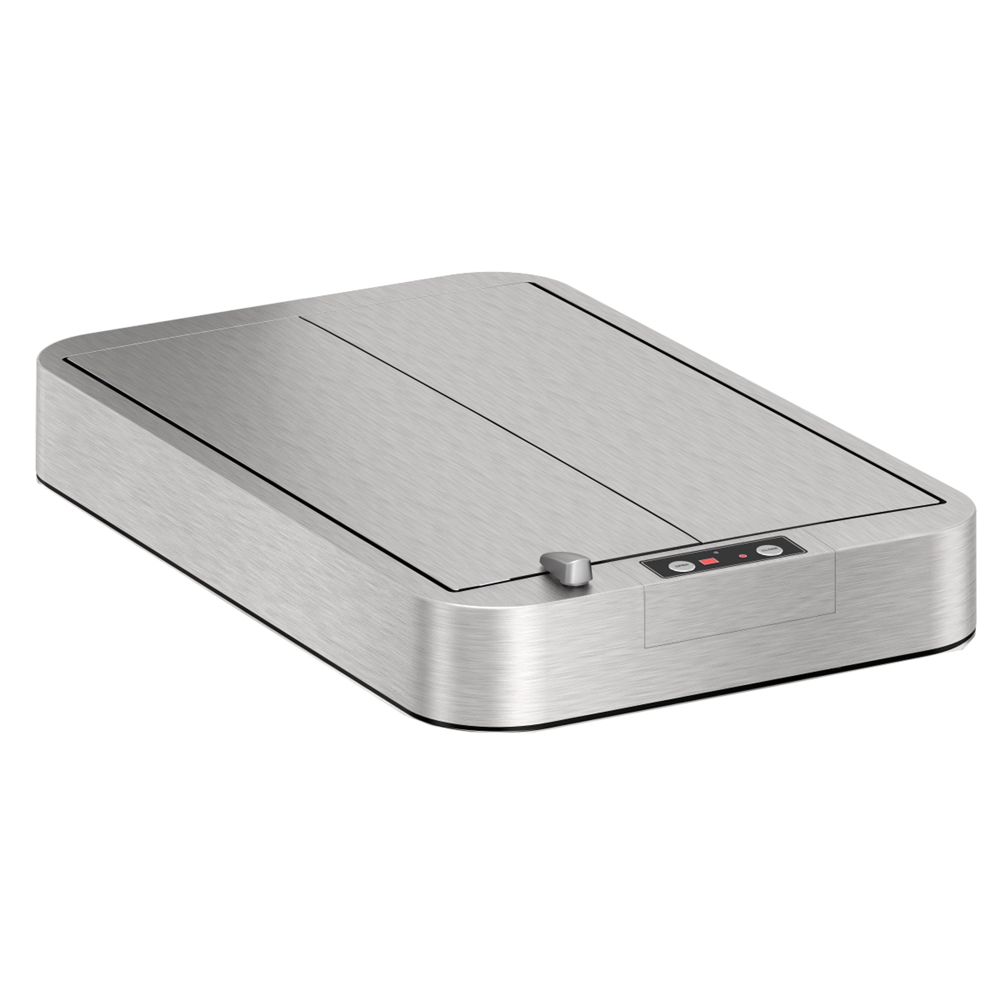 itouchless-wings-open-sensor-trash-can-replacement-lid-cover-ws13rsl-ws18rsl-gen image 1