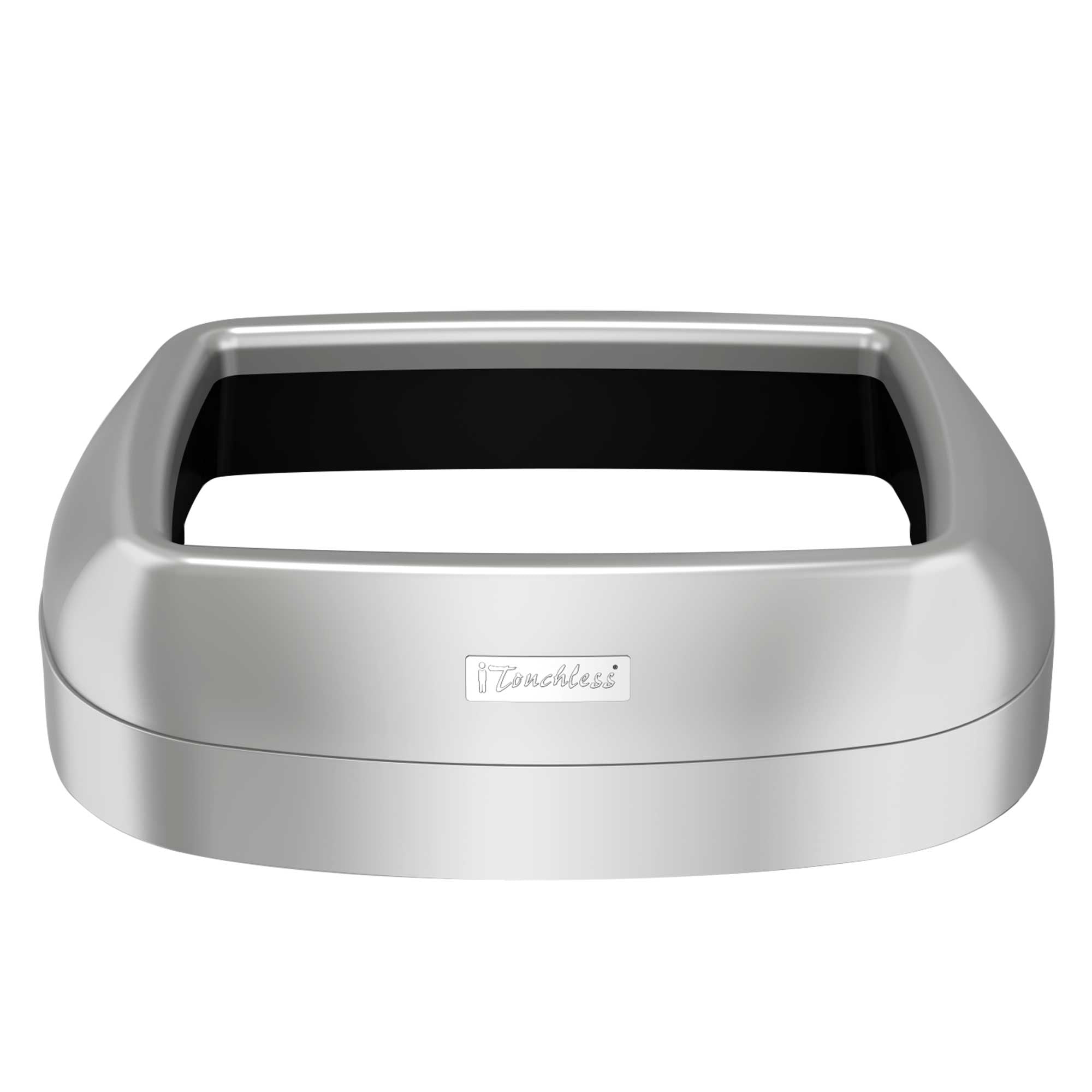 itouchless-replacement-lid-and-deodorizer-bundle-for-open-lid-oval-trash-cans-mo image 2