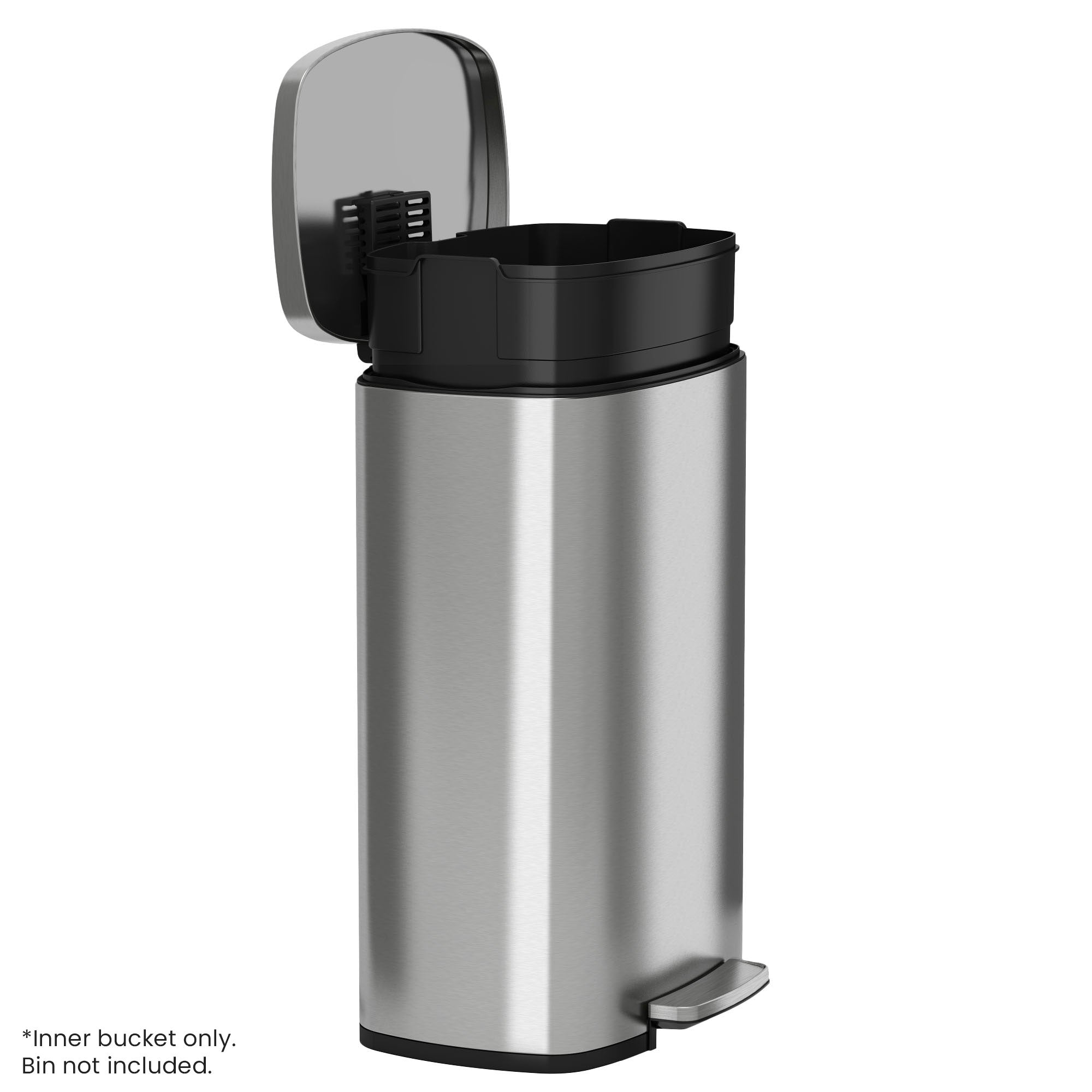 itouchless-replacement-inner-bucket-for-pc13rrg-pc13rsc-and-pc13rss-trash-cans image 3