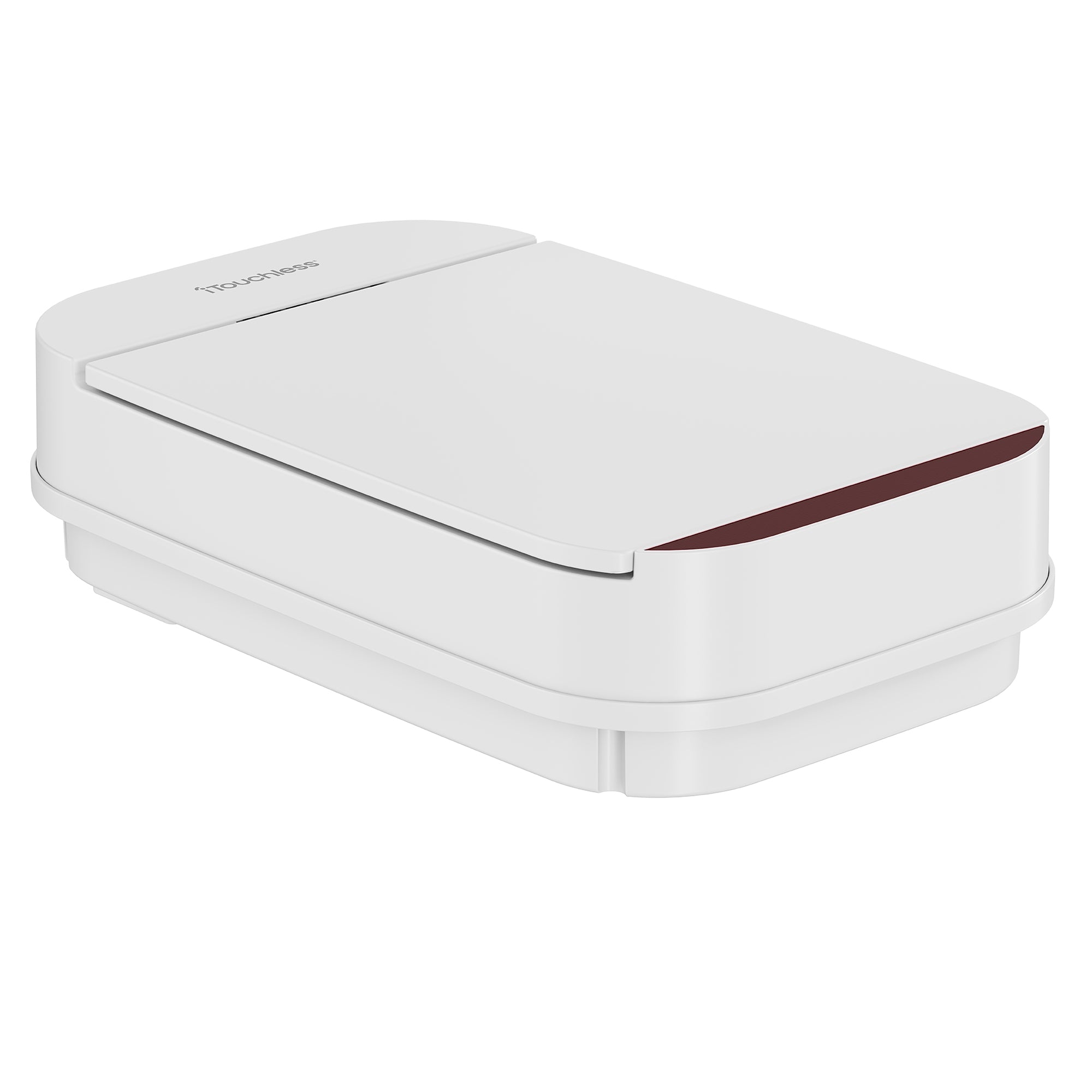 itouchless-sensor-trash-can-lid-cover-for-sp03ww-model image 1