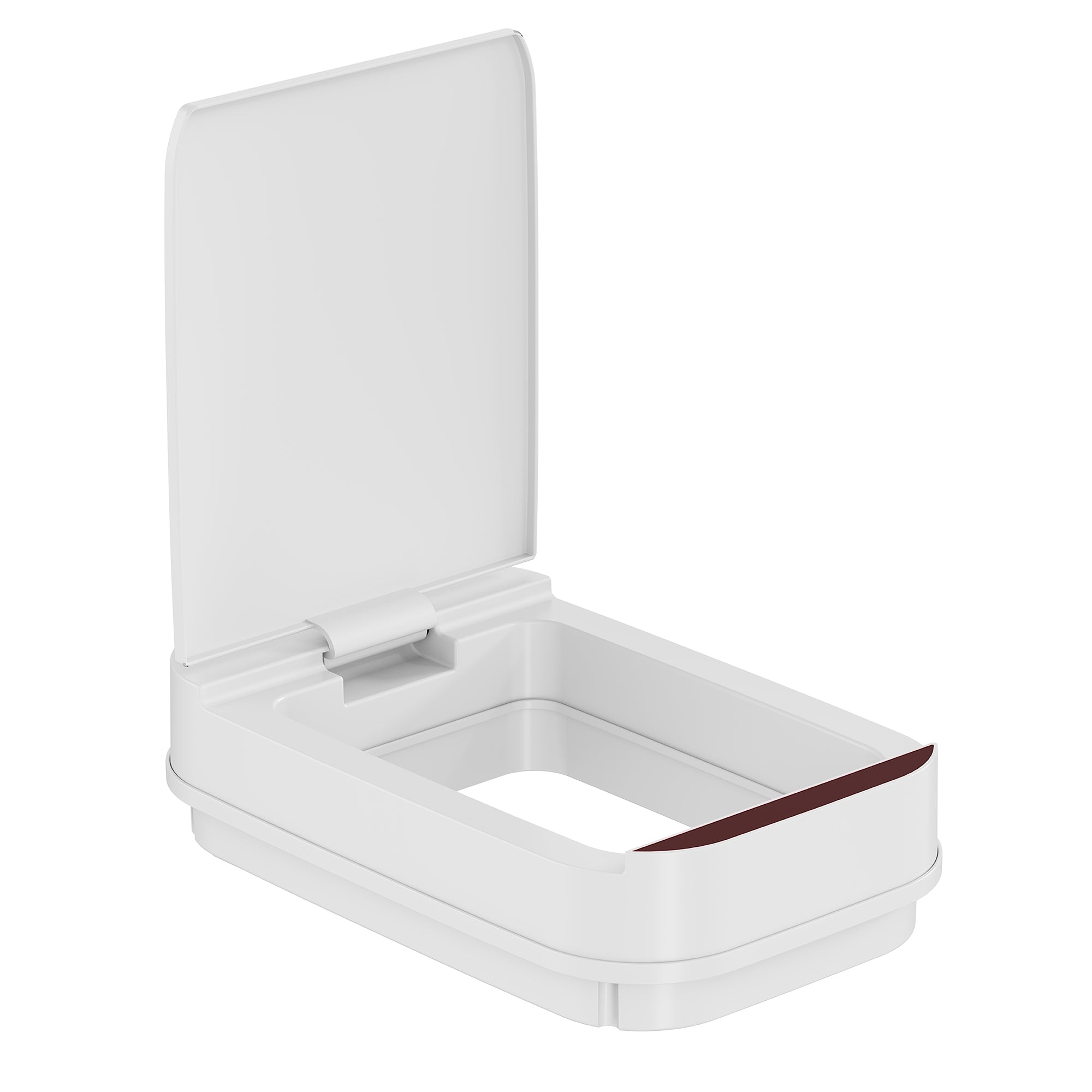 itouchless-sensor-trash-can-lid-cover-for-sp03ww-model image 2